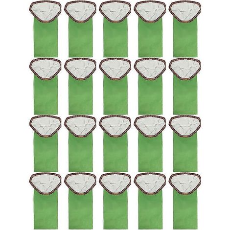 Sacs pour aspirateur dorsal ProTeam Super Coach Pro 10 et GoFit 10 (pièce de rechange n° 107313, lot de 20) (1/4)