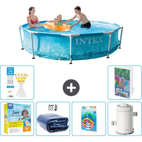 Frame Pool Rund - 305x76 cm - 7-teilig S7