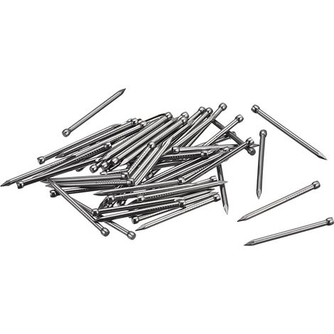 Clous de Finition 80Pcs 35mm en Acier Au Carbone Clou Sans Tête (1/5)