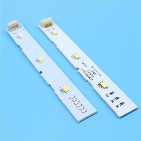 Lot de 2 barres de lampes LED pour réfrigérateur Haier BCD-575WDBI - Blanc (1/4)