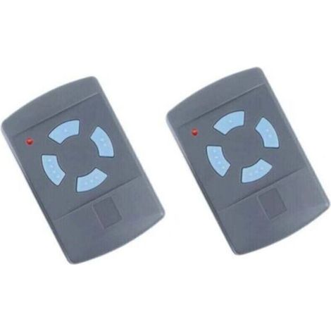 2PACK Télécommande de Garage Sdre HSM4 868 MHz avec 4 Boutons Couleur Bleue Remplacer Les émetteurs Hormann 868 MHz HS4 HSM2 HSP4 868 HS1 868 Tubauto HSM4 868 Tubauto HS4 868Fréquence (1/4)
