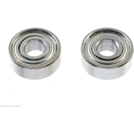 Revtec - Ball Bearing - Chrome Steel - ABEC 3 - Metal Shielded - 3X8X3 - MR83ZZ - 2 pcs
