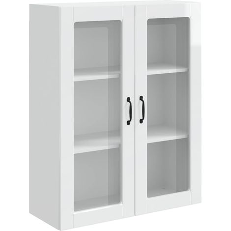 Maison Exclusive - Pannello lavastoviglie Kalmar Bianco Lucido 80 x 31 x 100 cm