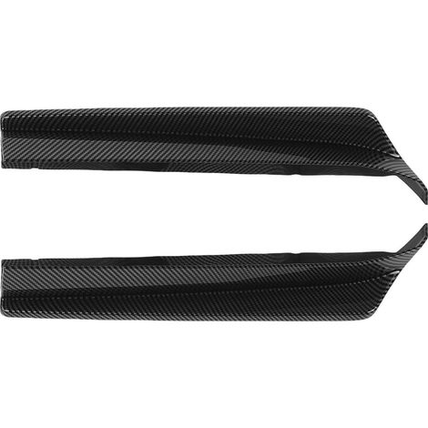 Diffuseur Latéral de Pare-chocs Arrière Spoiler Latéral de Pare-chocs Arrière 2 Pièces Diffuseur de Gauche Droite Installation Légère de Remplacement VA 2015-2021 Tabliers de Lèvre de (style (1/5)
