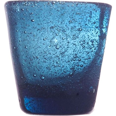 Shotglas deep blue Memento Synth aus Metacrilat 5,5 cm x 6 cm
