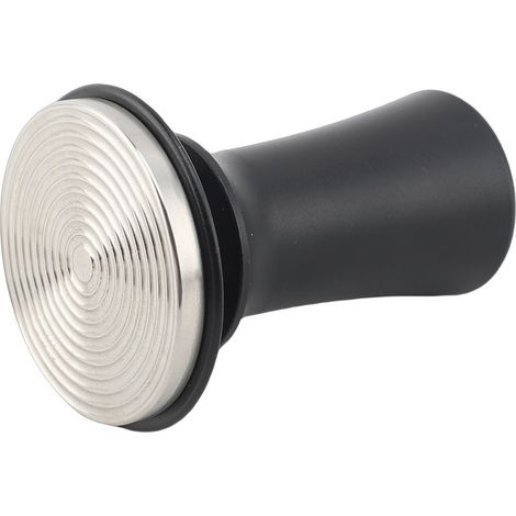 Cucchiaio dosatore per caffè autolivellante a molla, base in acciaio inox SUS304, manico in lega di alluminio, formato piccolo 53 mm. (1/2)