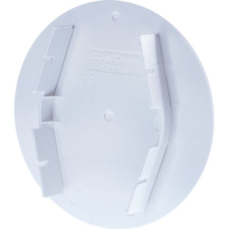 Eur Ohm – Couvercle à clips 100mm – Obturateur complet pour espaces confinés – Hauteur 2.5cm – Pour béton armé (1/4)