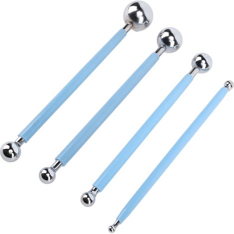 4-teiliges Set Kugelstifte, multifunktionale Kugelstifte aus Legierung und Kunststoff, Punktmalwerkzeug für Handarbeiten (1/5)