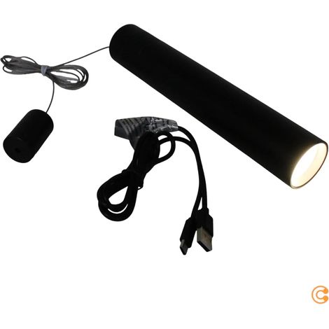 [GEBRAUCHT] B-Ware Just Light Led Hängeleuchte Pendelleuchte Akkuleuchte Attach Schwarz Eisen A399