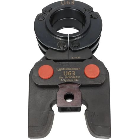 ROTHENBERGER Mâchoire à sertir, U, 63 mm, avec mâchoire intermédiaire - 1000004931