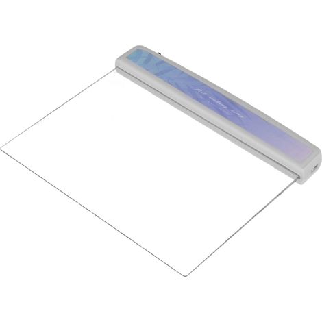 Lampe de lecture portable à panneau LED, motif feuille, plate, protection oculaire pour étudiants, type 2 (1/5)