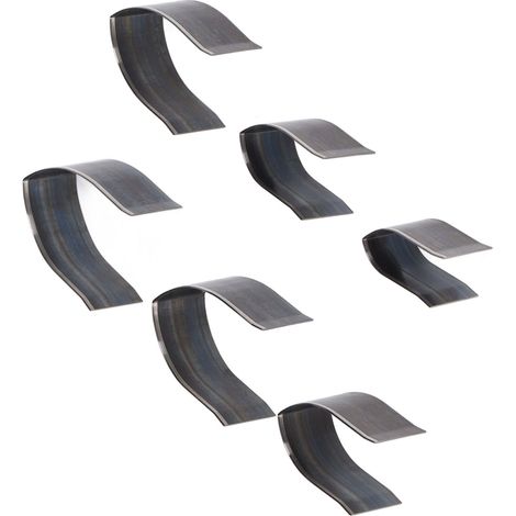 Set mit 6 Lederlochern aus legiertem Stahl, perfekt für DIY-Projekte (1/5)