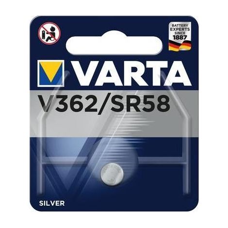 Varta Knopfzelle 362 1.55 V 1 St. 21 mAh Silberoxid SILVER Coin V362/SR58 Bli 1 (1/5)
