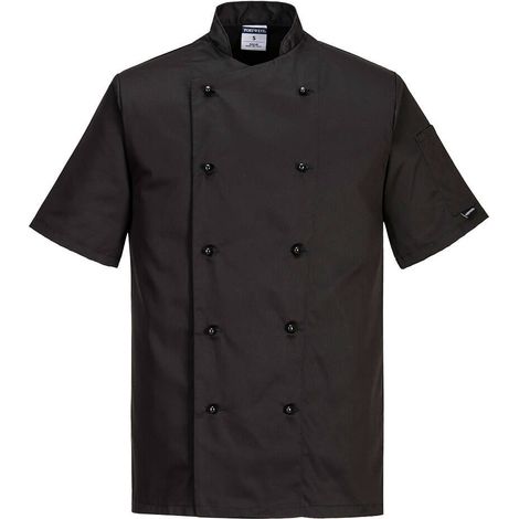 Veste cuisine Kent couleur : Noir taille XL - PORTWEST