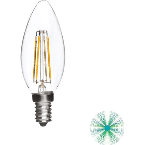 LAMPADINA FILAMENTO LED E14 6W 4000K 860LM
