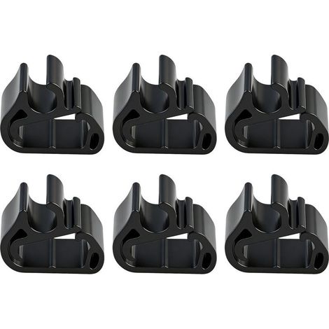 HOXILEELEO - 6 Pezzi Clip Tergicristallo Anteriore per Peugeot 408 Peugeot 5008 Citroen C5 Aircross DS 7, Tubo di Fissaggio del Braccio di Tergicristallo, Accessorio di Manutenzione Scopa Tergicristal (1/5)