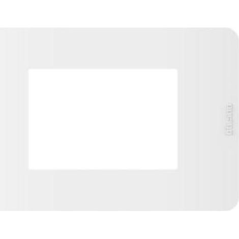 Bticino matixgo placa 3 módulos blanco - ja4803jw