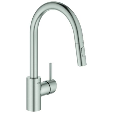 GROHE Concetto Einhand-Spültischarmatur, Ausladung 223mm, hoch,