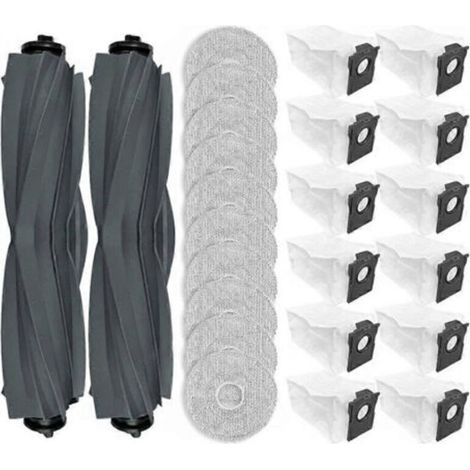 Kit de repuestos para la fregona Mova E40 Ultra: cepillo principal, filtro, bolsa para el polvo y paño. (1/5)