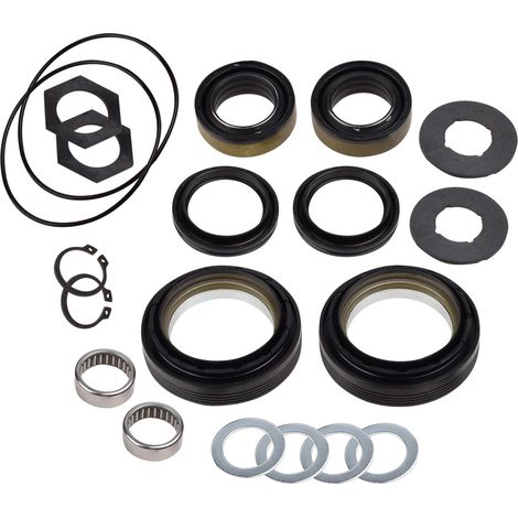 Front axle shaft seal and bearing kit for 1998-2004 Ford F-250, F-350, F-450, and F-550 (1/4)