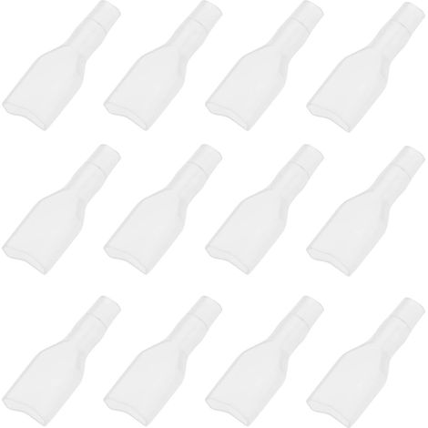 Store 200 Pièces 6,3mm PVC Femelle Spade Cover Transparent Spade Terminals Manchon de Protection Bornes Non Isolées Couverture pour Femelle Spade Sertissage Bornes (1/5)