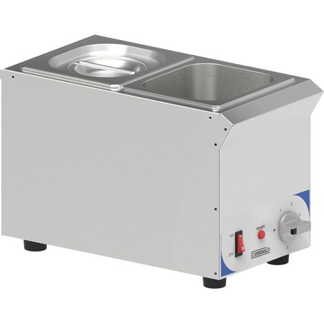 Bain marie Casselin bain marie compact sauce 2 x gn 1/6 800 W 20.8 cm