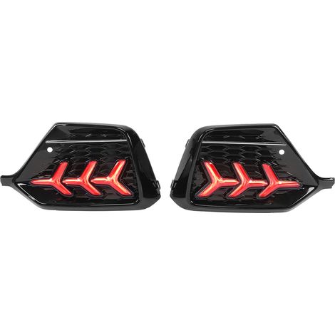 1 paire de feux de pare-chocs arrière, clignotants dynamiques de remplacement pour Honda Civic Hatchback 2016 – 2020 (1/5)
