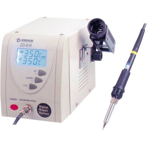 Station de soudage numérique ZD916 60 W, 130 W +160 - +480 °C V07295