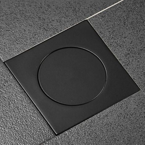 Drain De Sol Pop-Up - Cuivre - Anti-Odeur - Pour Cuisine Et Salle De Bain - 10 X 10 X 5 Cm - 1 Pièce (1/5)