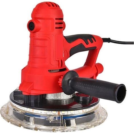 Polisseuse Ponceuse Ponceuse électrique for cloisons sèches 1250W Machine de polissage for élimination des résidus de murs et de sols avec outils électriques portables à LED (1/5)