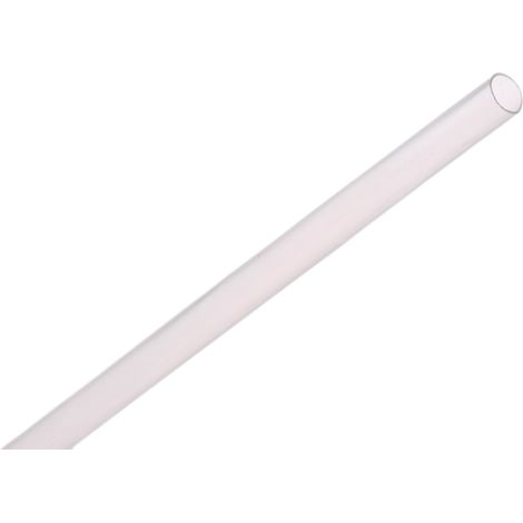 Gaine thermorétractable RS PRO, Dia. 3.2mm Clair rétreint 2:1, 1.2m ( Prix pour Paquet de 5 )