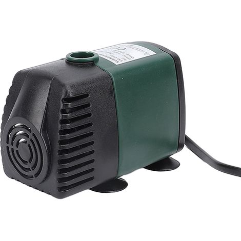 Pompe immergée 7W 500L/H IP68 120cm hauteur refoulement silencieuse pour jardin aquarium bassin fontaine maison prise EU 220V (1/5)