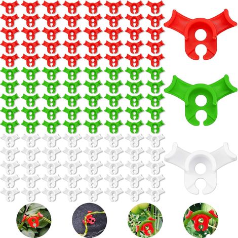 120 Stück Pflanzenbieger,Plant Training Biege Clips,90 Grad Pflanzenbieger Low Stress Training Clips,Pflanzentrainer für Niedrige Belastung,Pflanzen Bieger Clips,Pflanzenwachstum Bieger (1/5)