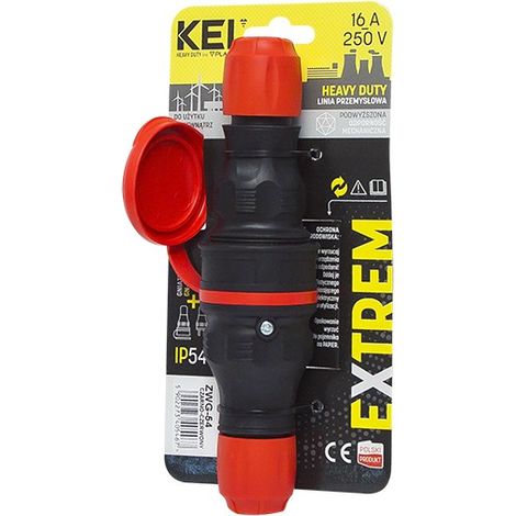 Ensemble de connexion extrême, fiche WT5 et prise GN54, étanche IP54