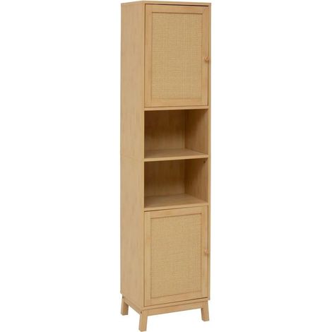 Colonne de Salle de Bain "Cane" 168cm Naturel (1/5)