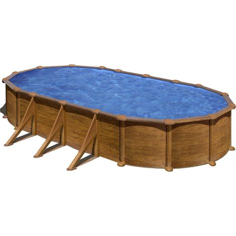 Piscina fuori terra Gre Mauritius 730x375x132cm (1/5)