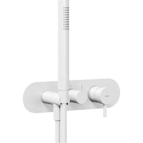 Ravak Espirit - Mitigeur encastré pour 3 appareils, avec accessoires, blanc mat X070245 (1/4)