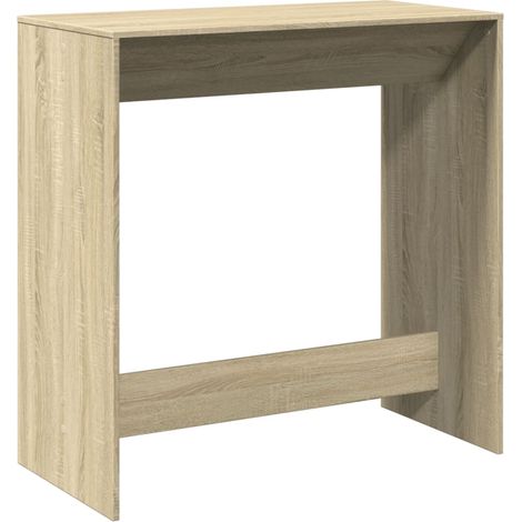 Maison Exclusive - Mesa alta de bar madera ingeniería roble Sonom