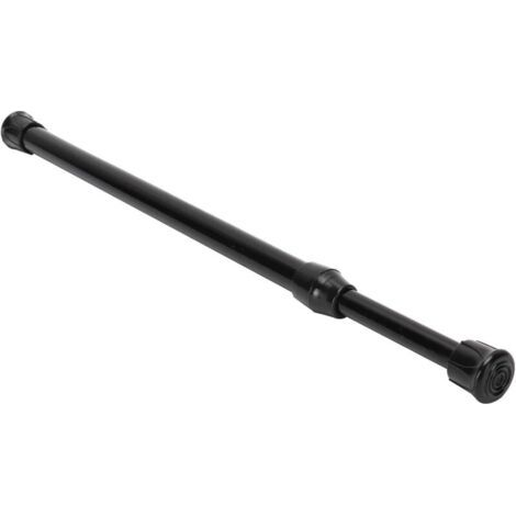 Varilla telescópica para tensar cortinas, varilla de cortina con carga de resorte para accesorios de cocina, baño y armario, 25-40 cm (1/4)