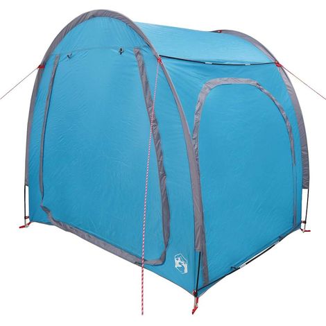 vidaXL  Bike Storage Tent  with Roof Blue 218 x 156 x 180 cm