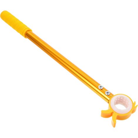 Barre télescopique réglable pour ouvertures de fenêtre - Barre de verrouillage de fenêtre robuste pour l'intérieur et l'extérieur - Pour chambre à coucher, cuisine (1/5)