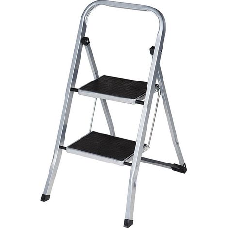 Escalera de acero 2 peldaños HABITEX Ultra Slim