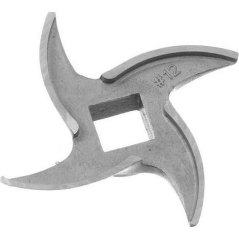 Couteau Hachoir À Viande - 22 Cm - Compatible Avec Hachoirs Electriques Top Line - 1 Pièce