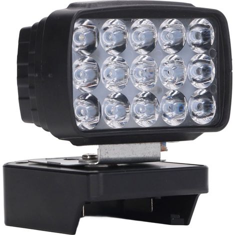 15 LED 6500K 15V/21V Lithium 8W Arbeitsleuchte für Werkstätten, Scheunen, Autos (1/5)