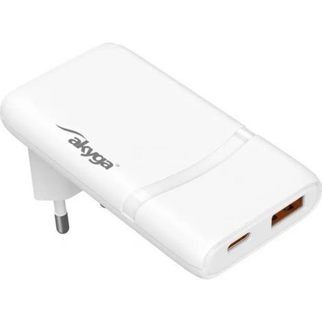 Chargeur USB AK-CH-31 USB-A + USB-C PD 5-20 V / max. 3,25 A 65 W Charge rapide 4+ GaN (1/4)