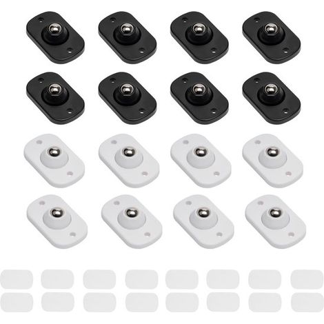 16 ruedas esféricas para electrodomésticos de cocina,mini ruedas autoadhesivas,ruedas autoadhesivas giratorias de 360° para cafetera (1/5)