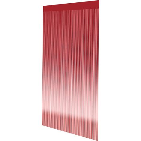 Metallisch glitzernder Vorhang für Tür-, Fenster-, Hochzeits- und Partydekoration, 1 x 2 m, rot, paillettenbesetzt, festliche Bühnenkulisse. (1/5)
