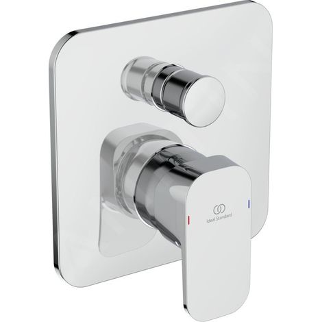 Ideal Standard Robinet de baignoire UP Tonic II, kit 2, rosace 163x163mm, Chrom, A6340AA (1/4)