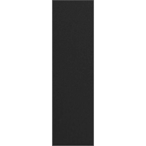 Paillasson noir durable antidérapant intérieur extérieur 115 x 400 cm en PP noir