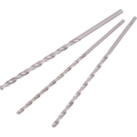 Jeu de 5 forets hélicoïdaux de 2 mm, 3 mm, 3,5 mm, 4 mm et 5 mm pour bois et plastique (1/5)